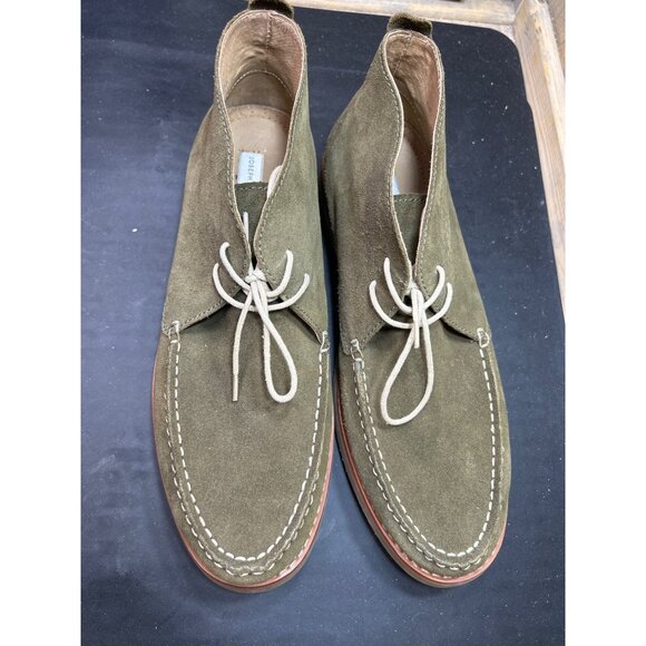 Joseph Abboud Mens Olive Suede Chukka Boots Size 11D NWOB - Picture 3 of 9